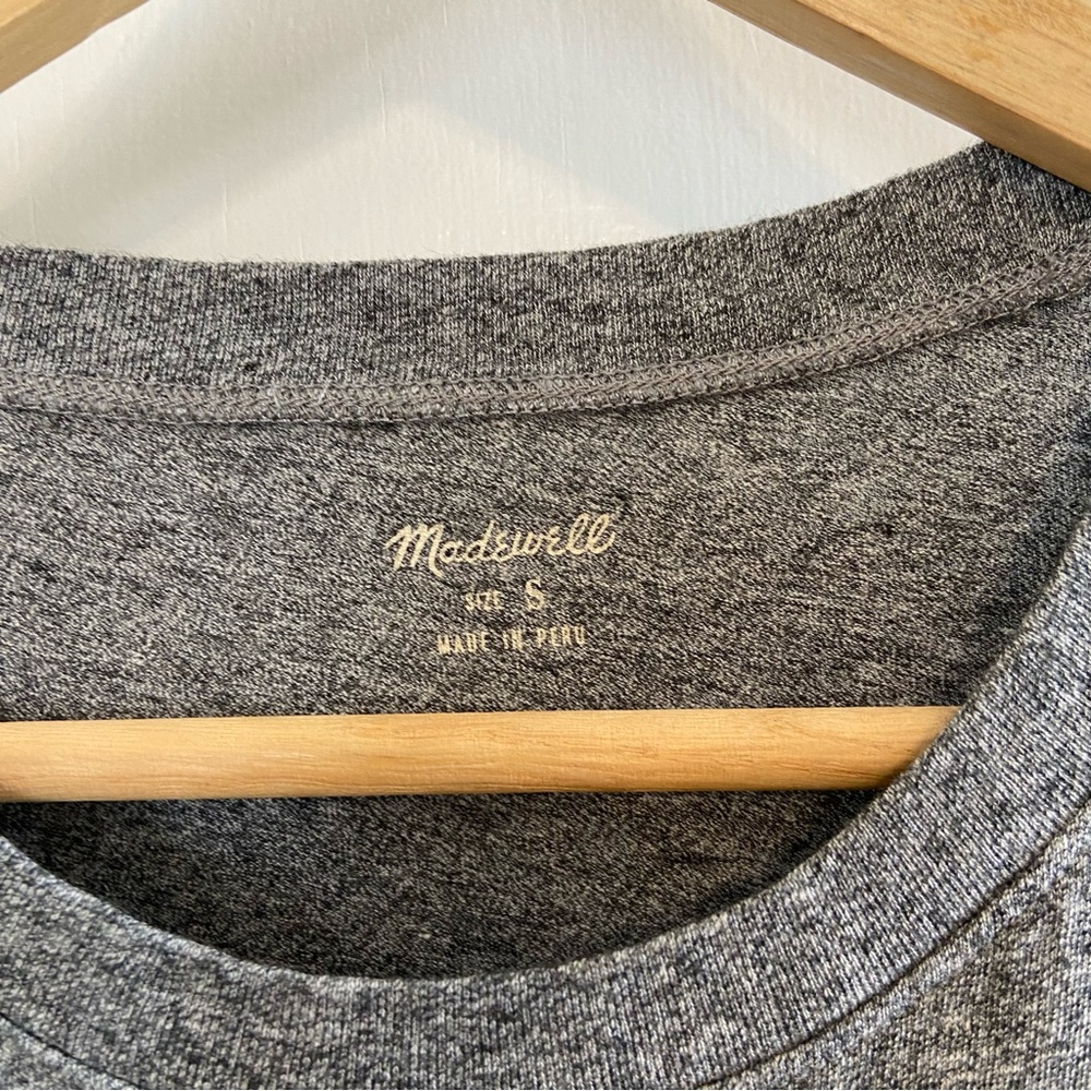 Madewell Knot Front t-shirt - Picture 4 of 4